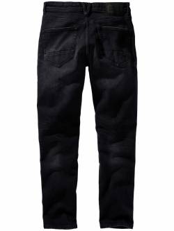 Mey & Edlich Herren Post-Mortem-Jeans schwarz 32/34 von Mey & Edlich