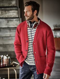 Mey & Edlich Herren Viva-la-vida-Jacke rot 48 von Mey & Edlich