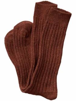 Mey & Edlich Herren Warm-kalt-Socke rot 39-42 von Mey & Edlich