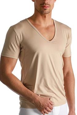 Mey Basics Serie Dry Cotton Herren Shirts 1/2 Arm, Light Skin, 8 von Mey