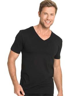Mey Basics Serie Dry Cotton Herren Shirts 1/2 Arm Schwarz XL von Mey