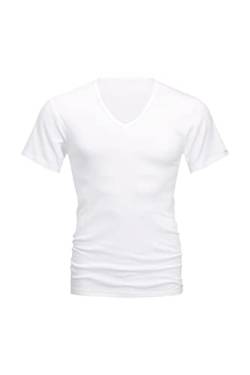 Mey Basics Serie Noblesse Herren Shirts 1/2 Arm Weiß 5-M von Mey