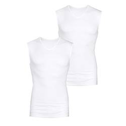 Mey - Dry Cotton 460 - Muskel Shirt - Unterhemd - 2er Pack (5 Weiß) von Mey