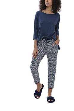 Mey Nachtwäsche Serie Abbi Damen Yoga Pants New Blue XS(XS) von Mey