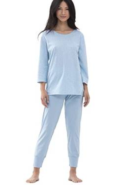 Mey Nachtwäsche Serie Emelie Damen Schlafanzüge 7/8 Dream Blue XXL(46) von Mey