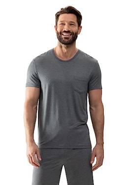 Mey Nachtwäsche Serie Jefferson Modal Herren Homewear Shirts Quartz Melange L(L) von Mey