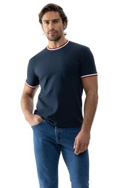 Mey Nachtwäsche Serie Relax Stripes Herren Homewear Shirts Yacht Blue L(L) von Mey