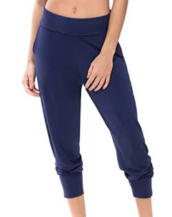 Mey Nachtwäsche Serie Sleepy & Easy Damen Yoga Pants True Blue XL(44) von Mey