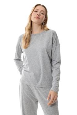 Mey Nachtwäsche Serie Yona Damen Homewear-Oberteile Grey Melange S(S) von Mey