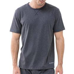 Mey Nachtwäsche Serie Zzzleepwear Herren Homewear Shirts Smoke Melange XXL(XXL) von Mey