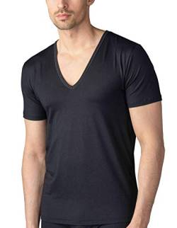 Mey Tagwäsche Serie Dry Cotton Functional Herren Shirts 1/2 Arm Schwarz M(5) von Mey