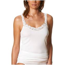 Mey Tagwäsche Serie Noblesse Damen Tops breiter Träger Weiss L(42) von Mey