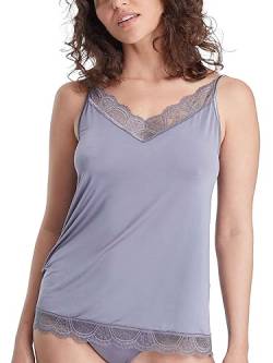 Mey Tagwäsche Serie Poetry Fame Damen Spaghetti Tops Lovely Grey XS(XS) von Mey