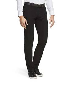 Meyer Herren Stretch Hose Bonn Chino farbecht 9-3004, Farbe:Schwarz, Herren-Größe:28 von Meyer Hosen