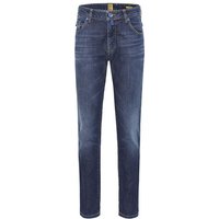 MEYER Straight-Jeans M5 Slim Fit Stretch mit Rundbundverarbeitung von Meyer