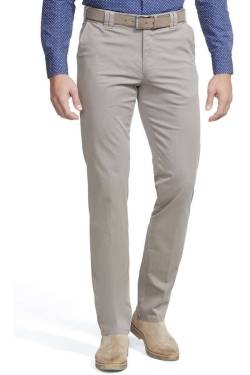 Meyer Modern Fit Chino taupe, Einfarbig von Meyer