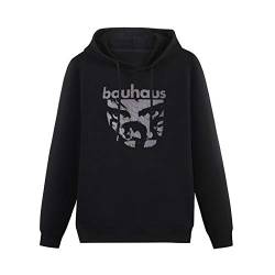 Bauhaus Peter Murphy English Punk Band Retro Printed Hoodies Long Sleeve Pullover Loose Hoody Sweatershirt XL von Mgdk