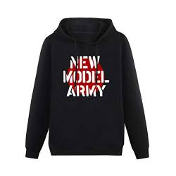 Model Army Logo Hoodies Long Sleeve Pullover Loose Hoody Sweatershirt L von Mgdk