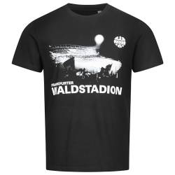 Waldstadion Flutlicht T-Shirt, Unisex schwarz Größe S-5XL (DE/NL/SE/PL, Alphanumerisch, L, Regular, Regular) von Mi Barrio