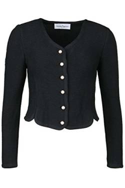 Mia san Tracht. Damen Dirndljacke Strick schwarz 'Christina', 340 schwarz, 42 von Mia san Tracht.