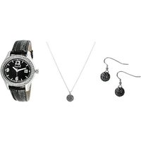 Miabelle Schmuckset Reizendes Diamantschmuck-Set Uhr Halskette und Oh von Miabelle