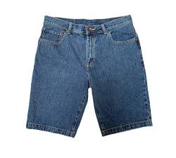 Mian Herren Jeans Shorts Baumwolle Kurze Hose Größe 32 34 36 38 40 42 (Hellblau, 34) von Mian