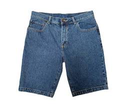 Mian Herren Jeans Shorts Baumwolle Kurze Hose Größe 32 34 36 38 40 42 (Hellblau, 38) von Mian