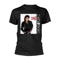 Michael Jackson Bad Black T-Shirt S von Michael Jackson