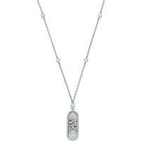 MICHAEL KORS Collier Michael Kors Damen-Kette 925er Silber Zirkonia von Michael Kors