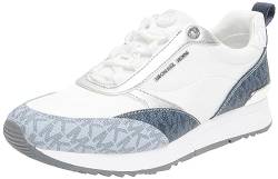 MICHAEL KORS Damen Allie Stride Trainer Sneaker, MLT Blue Blade, 42 EU von Michael Kors