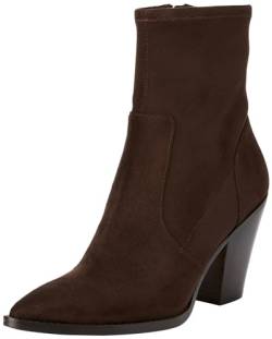 MICHAEL KORS Damen Dover Heeled Bootie Ankle Boots, Chocolate, 39.5 EU von Michael Kors