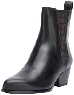 MICHAEL KORS Damen Kinlee Bootie Ankle Boots, Black/Brown, 37 EU von Michael Kors