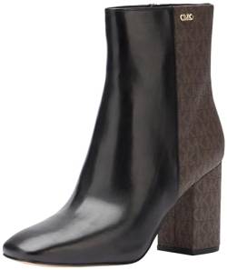 MICHAEL KORS Damen Perla MID Bootie Boots, Black/Brown, 39.5 EU von Michael Kors