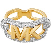 MICHAEL KORS Damen Ring "MKJ8294CZ93", bicolor, 39 von Michael Kors