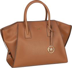 Michael Kors Avril Large Topzip Satchel  in Cognac (16.8 Liter), Handtasche von Michael Kors