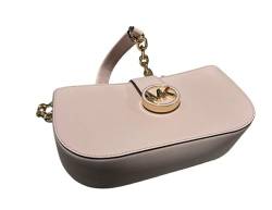 Michael Kors Carmen XS Leder Pouchette Umhängetasche, Powder Blush von Michael Kors