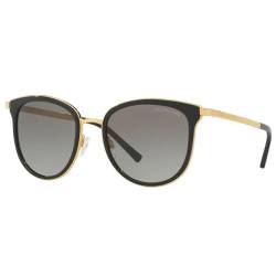 Michael Kors Damen Adrianna I 110011 54 Sonnenbrille, Schwarz (Black/Gold/Grey Gradient) von Michael Kors