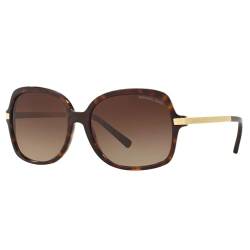 Michael Kors Damen Adrianna Ii 310613 57 Sonnenbrille, Gold (Dk Tortoise/Gold/Brown Gradient) von Michael Kors