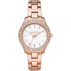 Michael Kors Damenuhr "Liliane" Edelstahl rosévergoldet MK4557 von Michael Kors