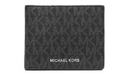 Michael Kors Herren Logo Schlüsselanhänger und Billfold 2 in 1 Geldbörse Geschenkbox Set (schwarz) von Michael Kors