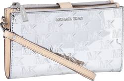 Michael Kors Jet Set DoubleZip Wristlet Specchio  in Silber (0.8 Liter), Abendtasche & Clutch von Michael Kors