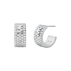 Michael Kors - PREMIUM Ohrringe Silberfarbenes Silber mit Kristall für Damen MKC1553AN040 von Michael Kors