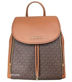 Michael Kors Phoebe Damen Rucksack mit Kordelzug, mittelgroß, modisch, für Erwachsene, Braun, Medium, Kordelzug von Michael Kors