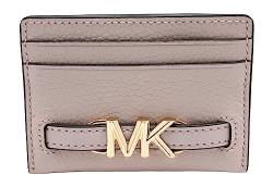 Michael Kors Reed Large Card Holder Wallet MK Signature Logo Leather (Powder Blush), Powder Blush, Kartenhalter von Michael Kors