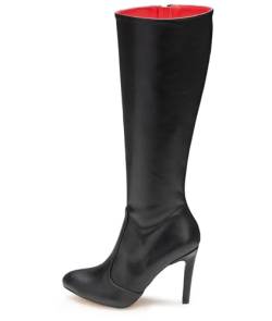 Michael Soul Donna - Klassische Stiletto Stiefel in schwarz matt Größe 37 EU von Michael Soul