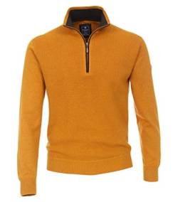 Redmond - Casual Fit - Herren Sweatshirt mit Zipper (Art.Nr.: 623), Größe:4XL, Farbe:Gelb (400) von Michaelax-Fashion-Trade