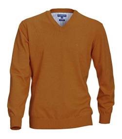 Redmond - Herren Pullover mit V-Ausschnitt (600), Größe:3XL, Farbe:Gelb/Orange (400) von Michaelax-Fashion-Trade