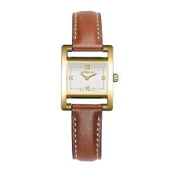 Montre Femme Herbelin V Avenue Cuir brun von Michel Herbelin