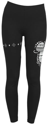 Mickey Mouse Boho Mickey Frauen Leggings schwarz S von Mickey Mouse