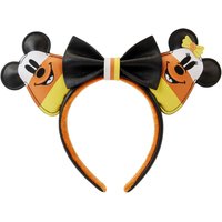 Mickey Mouse - Disney Haarreifen - Loungefly - Minnie & Mickey Candy Corn - für Damen - multicolor  - Lizenzierter Fanartikel von Mickey Mouse